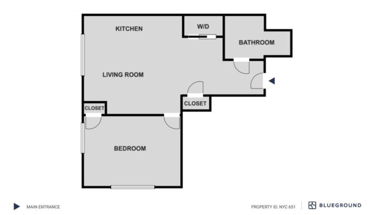 Gorgeous Midtown W 1br W Gym Nr Times Sq Nyc-651 Apartamento Nueva York